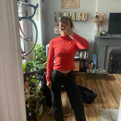 eckhaus latta lapped baby turtleneck