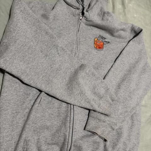 rare exclusive XL loose super cute elijah craig liquor brand hoodie #oversized #elijahcraig #hoodiezip