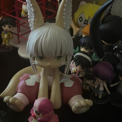 Nanachi made in abyss figure comes with tiny figure of maaa unfortunately does not come with box but is in very good condition #madeinabyss #figure #anime #nanachi