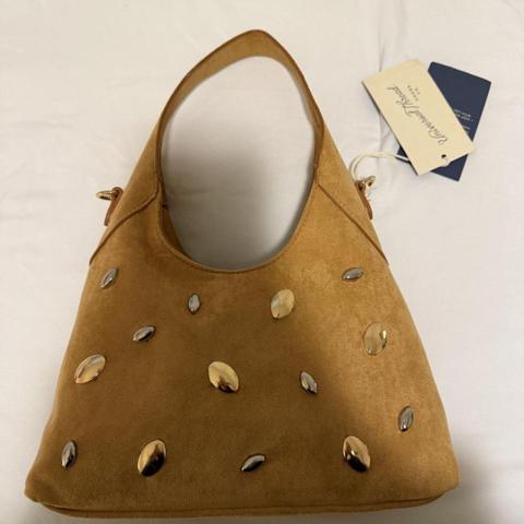 Brown Sude Purse