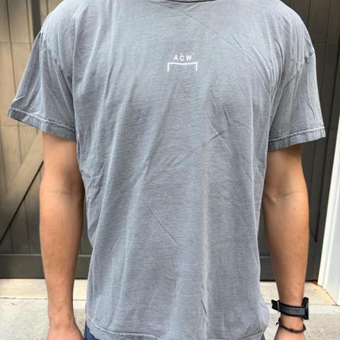 ACW grey cotton t-shirt Large #acw #streetwear #gym