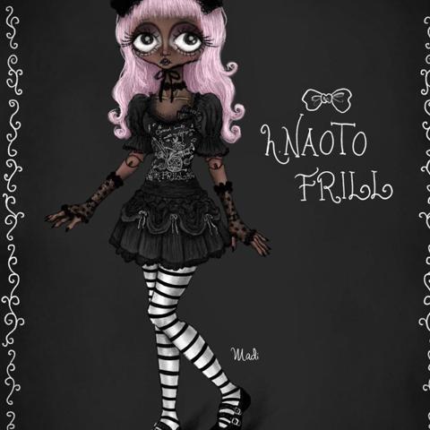 purplevampiredoll hnaoto frill fashion