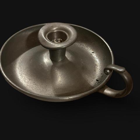 Freudner pewter candlestick holder #candlestick #pewter