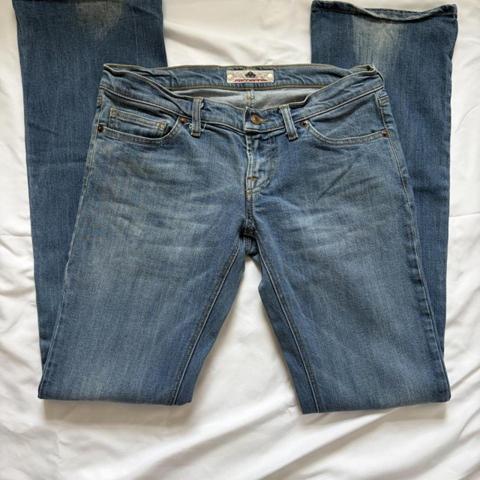 Vintage Fornarina low rise bootcut jeans
Size 28
Super flattering
In great shape for a vintage piece!! 
#vintage #vintagedenim #bootcut #lowrise