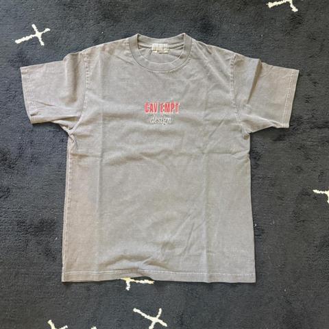 Cav Empt Grey Tshirt 

Size Medium

Small stains on bottom front, worn