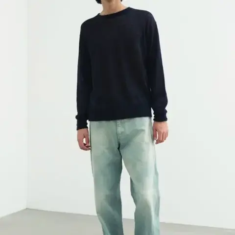 [3] 오라리 오가닉 코튼 덕 팬츠 애쉬 그린 25ss
