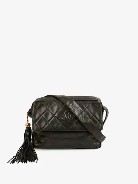 Sac Camera XL Chanel noir vintage