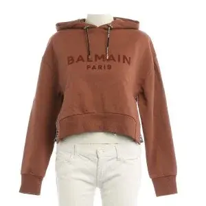 Hoodie von Balmain in Braun Gr. M