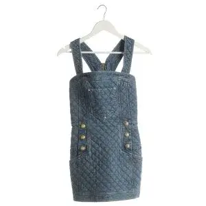 Jeanskleid von Balmain in Blau Gr. 34 FR 36