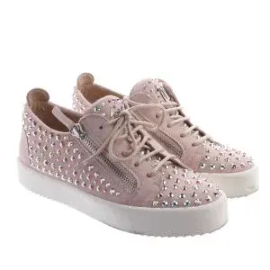 Sneaker von Giuseppe Zanotti in Hellrosa Gr. 38 EUR