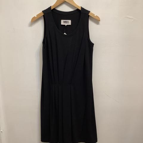 Martin Margiela 6 pleats black dress 