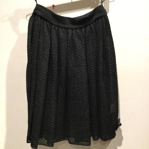 Alaïa sheer knitted skirt 