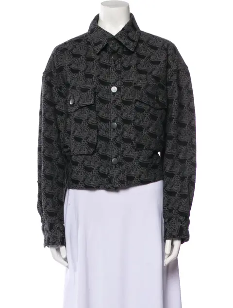 Vivienne Westwood Red Label Tweed Pattern Denim Jacket