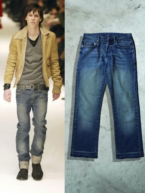 Dior Homme Whiskered Blue Denim