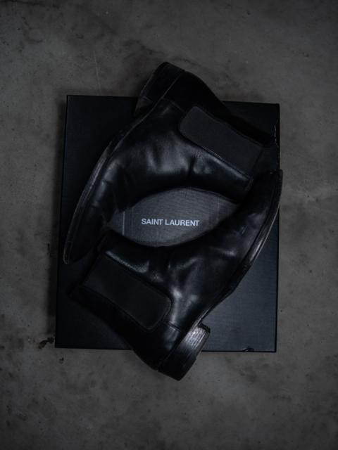 Saint Laurent Black Chelsea Boots