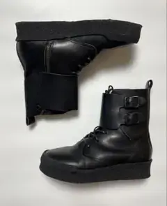 00s YS YOHJI YAMAMOTO LACE UP BOOTS