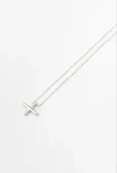 【新品】m.a+AC40/cross pendant 40cm chain