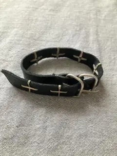 thin silver cross band