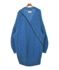 zip balloon shaped pattern cardigan