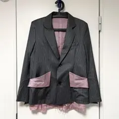 SULVAM CUT OFF SHORT JACKET テーラードジャケット