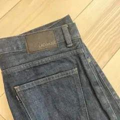 LAD MUSIC ダークブルー ストレートデニム