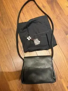 m.a＋ エムエークロス　accordion bag ショルダーバッグ レザー