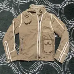 Share spirit military boa jacket