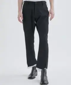 sulvam Gabardine classic slim pants