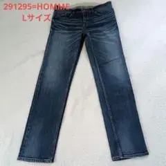 291295=HOMME Lサイズ デニムパンツ