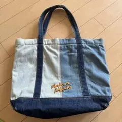 メゾンキツネ　デニムトートバッグ