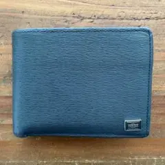 PORTER ポーター カレント 二つ折り 財布 ネイビー
