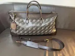 定価85万 Berluti ベルルッティ トワル・マルブフ トラベルバッグ