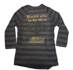Roen 00s skull message border tee