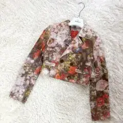 未使用級！ ヴィヴィアンウエストウッド レッドレーベル 花柄 短丈 ジャケット