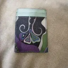 Emilio Pucci カードケース パスケース マルチカラー