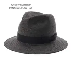 YOHJI YAMAMOTO PANANA STRAW HAT