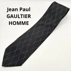 Jean Paul GAULTIER HOMME ネクタイ シルク アーガイル柄