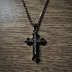 opium jewel cross necklace y2k archive
