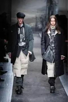 25AW Yohji Yamamoto ウール リバーシブルコート LOOK12