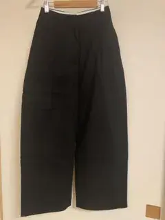 STUDIO NICHOLSON 黒 ガウチョパンツ