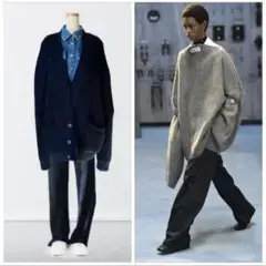 CALVIN KLEIN ラフシモンズ メンズ チャンキーカーディガン L