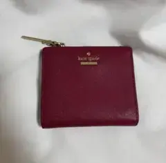 kate spade NEW YORK 三つ折り財布 レッド
