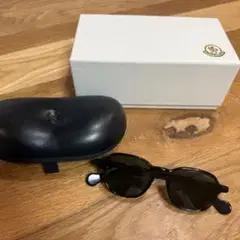 モンクレール　MONCLER サングラス ダークブラウン　メガネ　ケース付