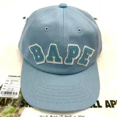 A BATHING APE BAPE キャップ　サックス　ライトブルー　エイプ
