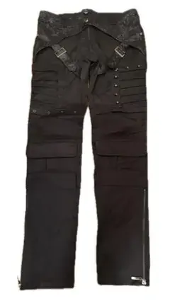 Y2k 00s gothic gimmick pants punk rave