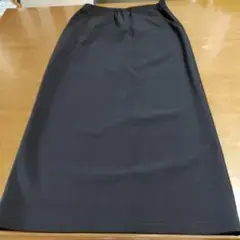 プランテーション　ブラック ロングタイトスカート