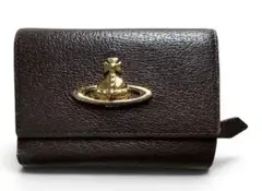 Vivienne Westwood 三つ折り財布 ブラウン