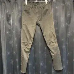 LAD MUSICIAN スリムパンツ ダークカーキ 46