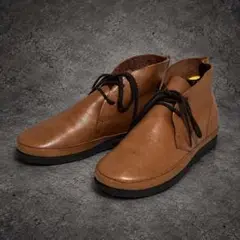 Plantation Brown Leather Chukka Boots 24