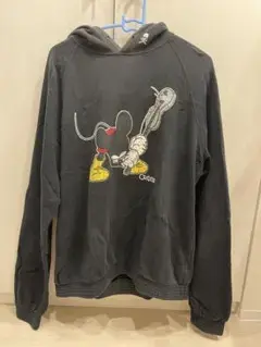 Roen×Disney ミッキーマウス パーカー ブラック48